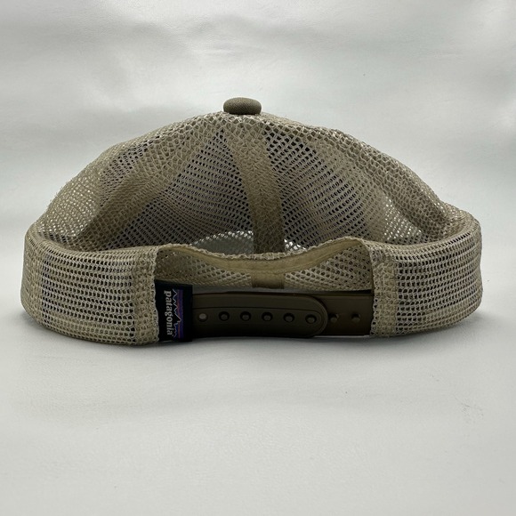 Patagonia Baseball Cap Trucker Hat PICKUP LINES Patch Fatigue Green Camo Surfer - Picture 4 of 6